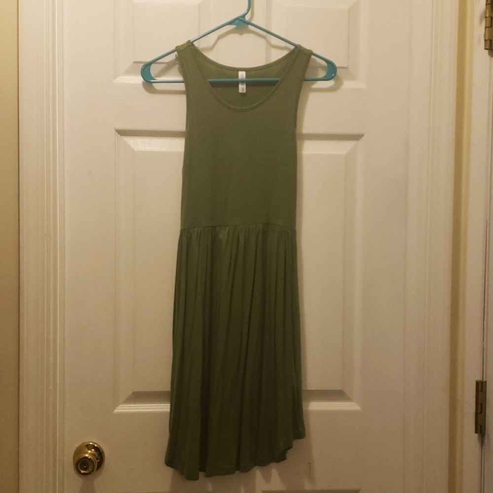 Green dress